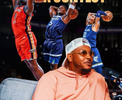 安东尼:扣篮大赛应只让全明星参加 尤其莫兰特华子